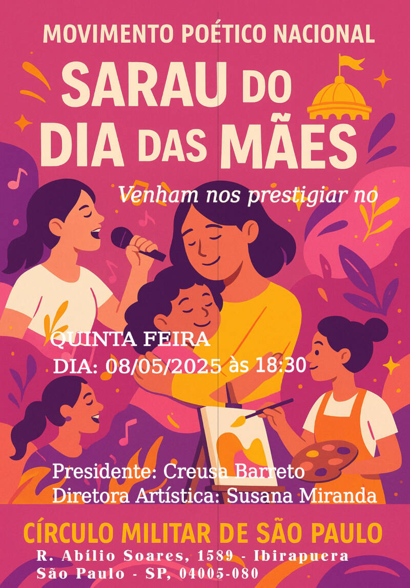 sarau dia das maes