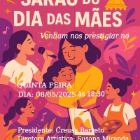 Sarau do dia das mães